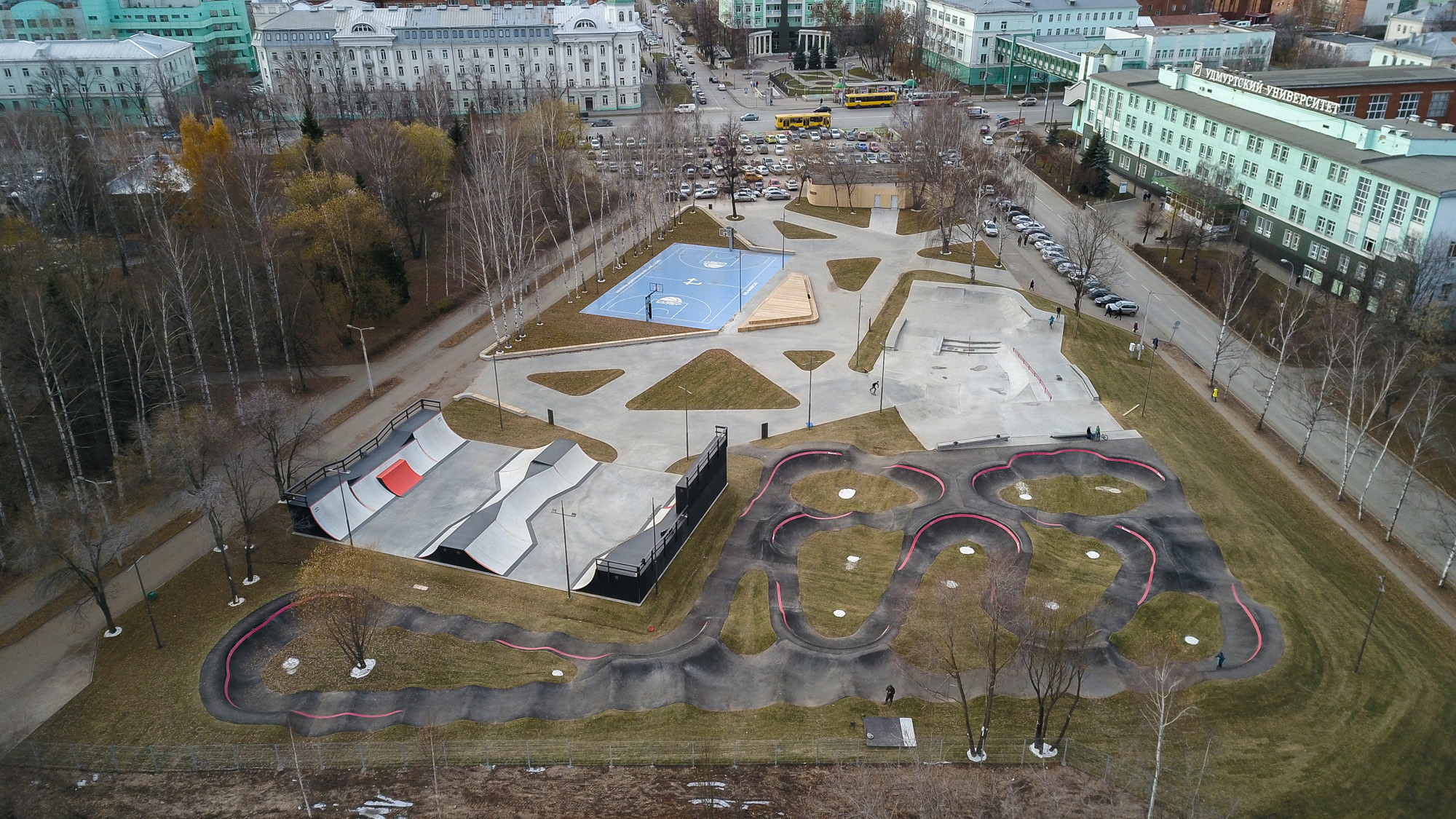 Лучший скейт парк Урала | Сети-парк г. Ижевск