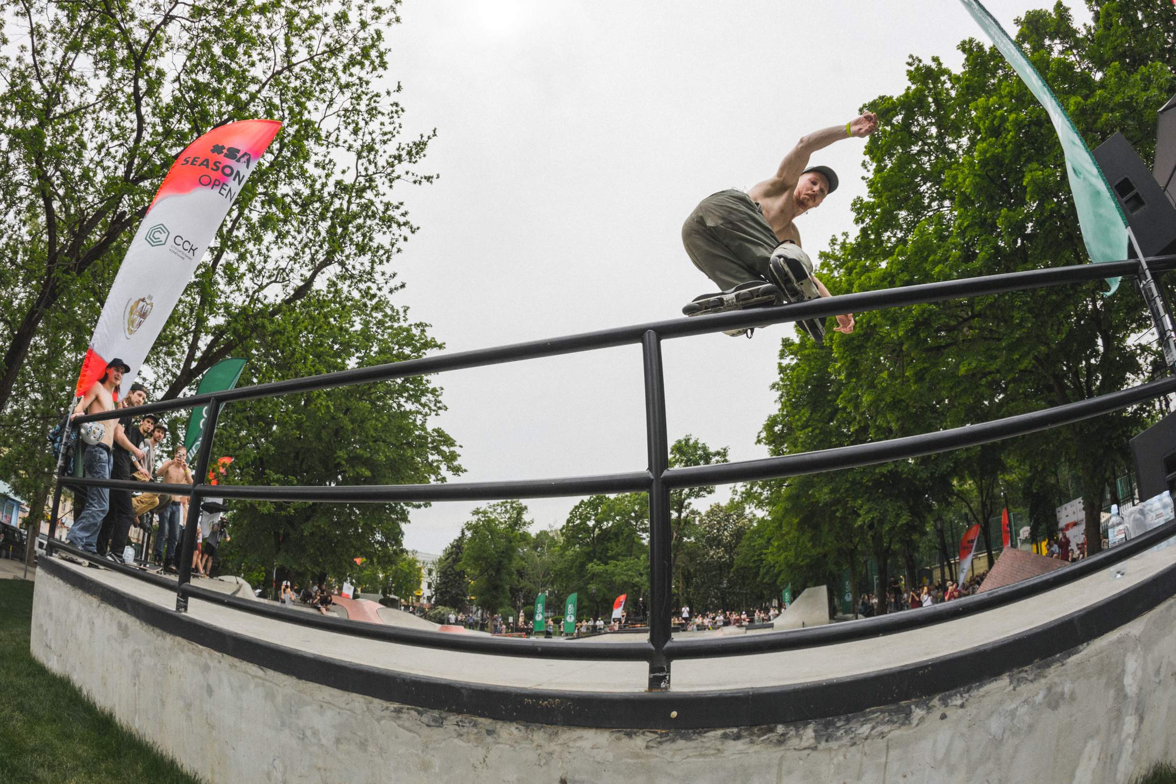 Скольжение по рейлу