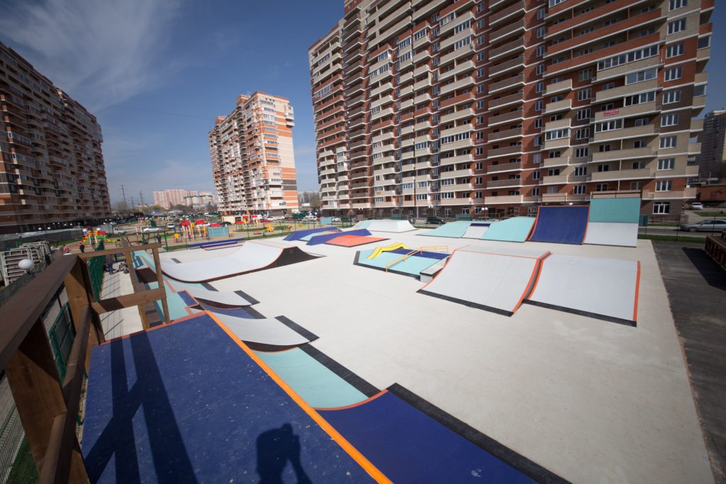 Скейт-парк на Гидрострое