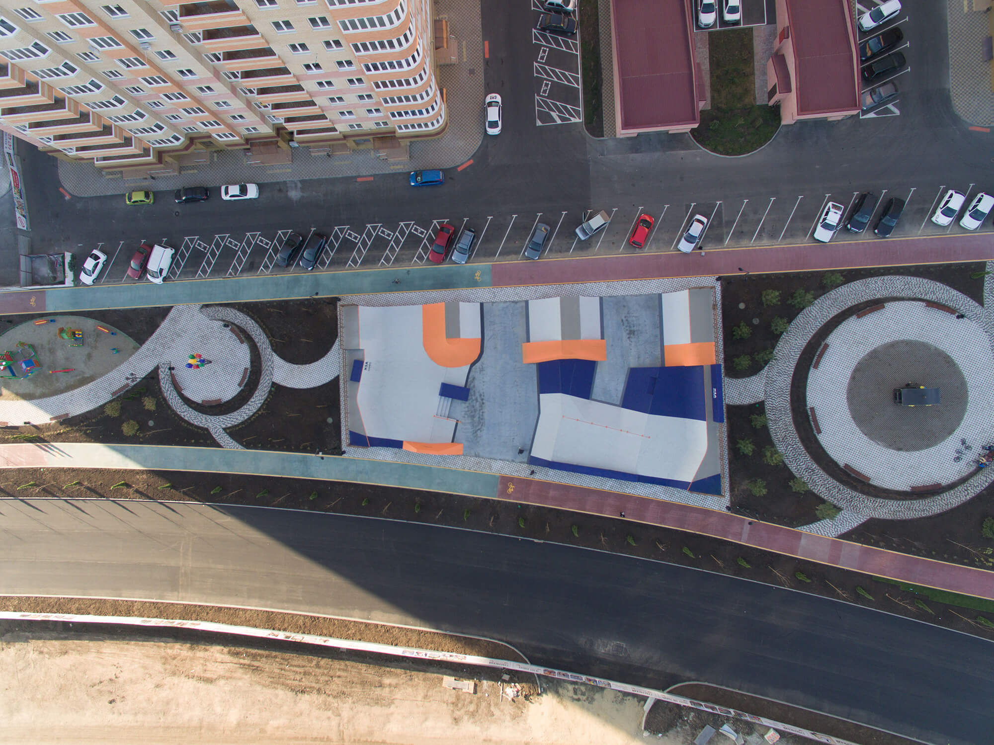 Новый скейт парк в Краснодаре от XSA Ramps | ЖК Губернский