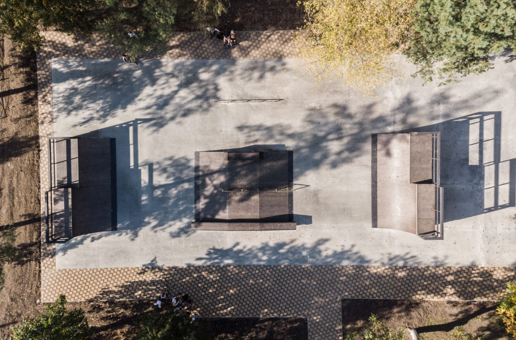 Каркасный скейт-парк Y-1