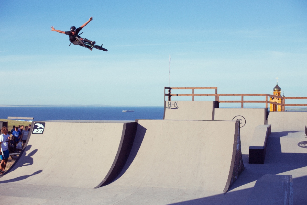 Скейт-парк Атамань bmx ноухэнд