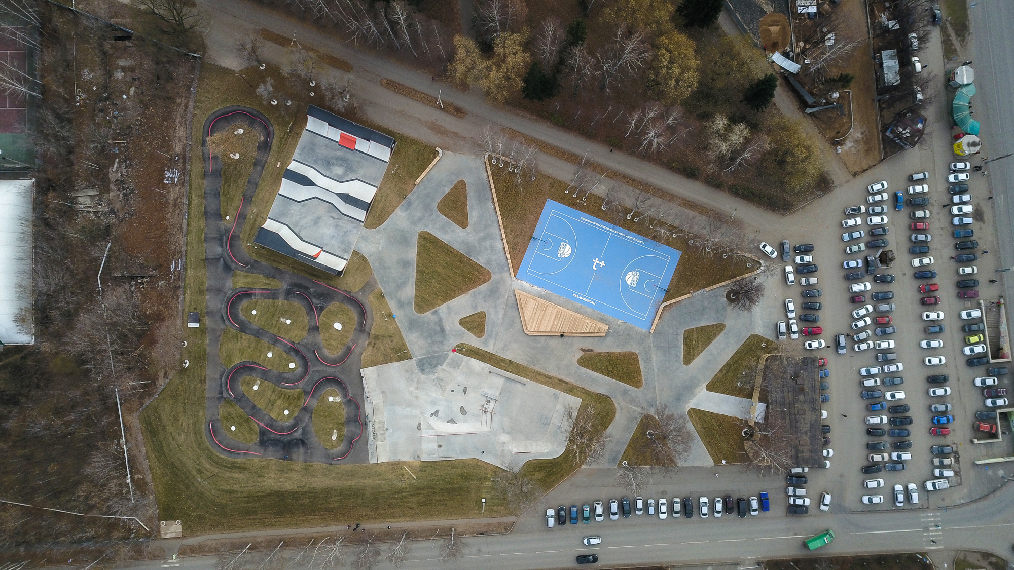 Скейтпарк Урала в городе Ижевск