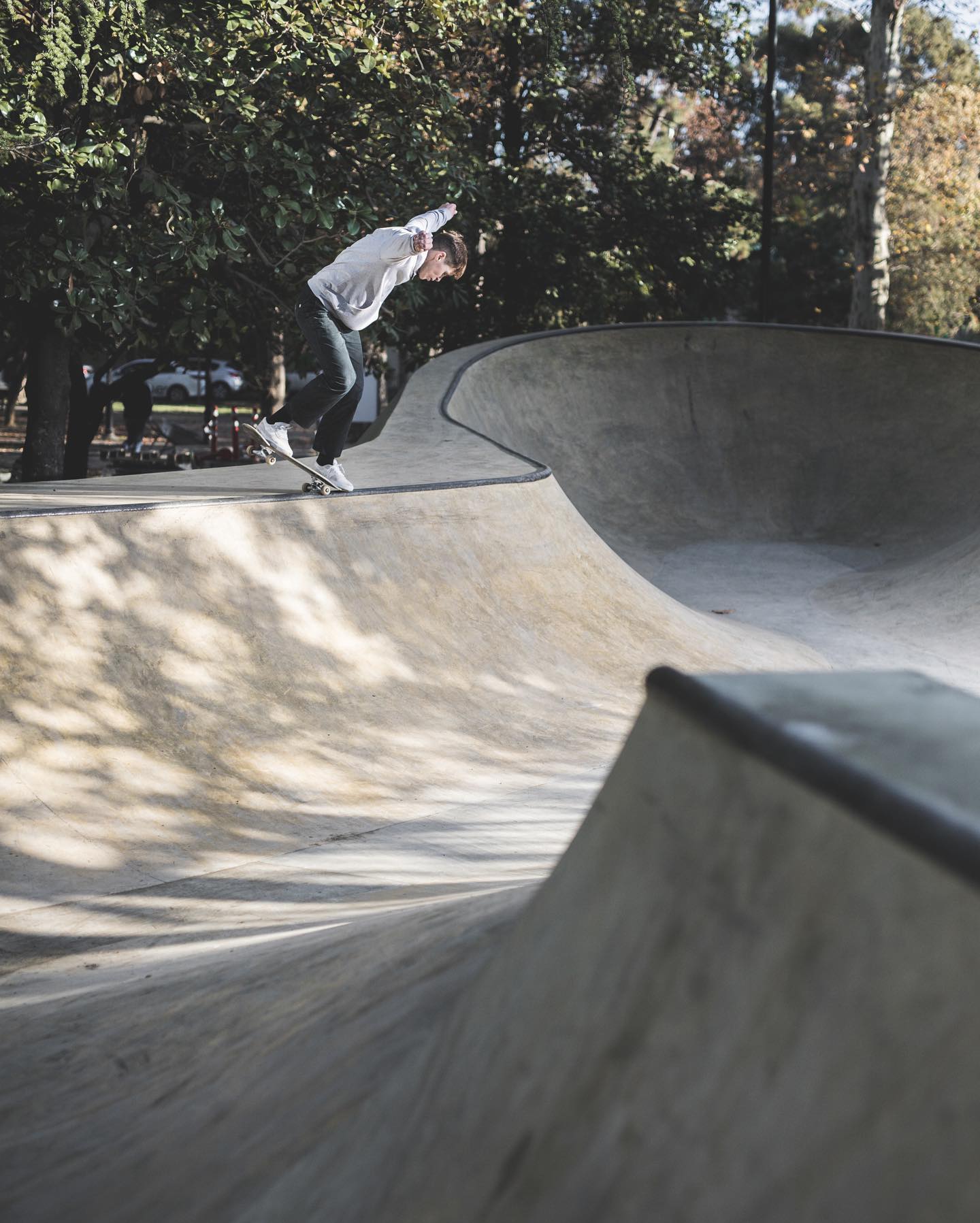 Бордслайд по коупингу