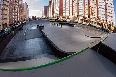 Новая скейт-плаза в Краснодаре