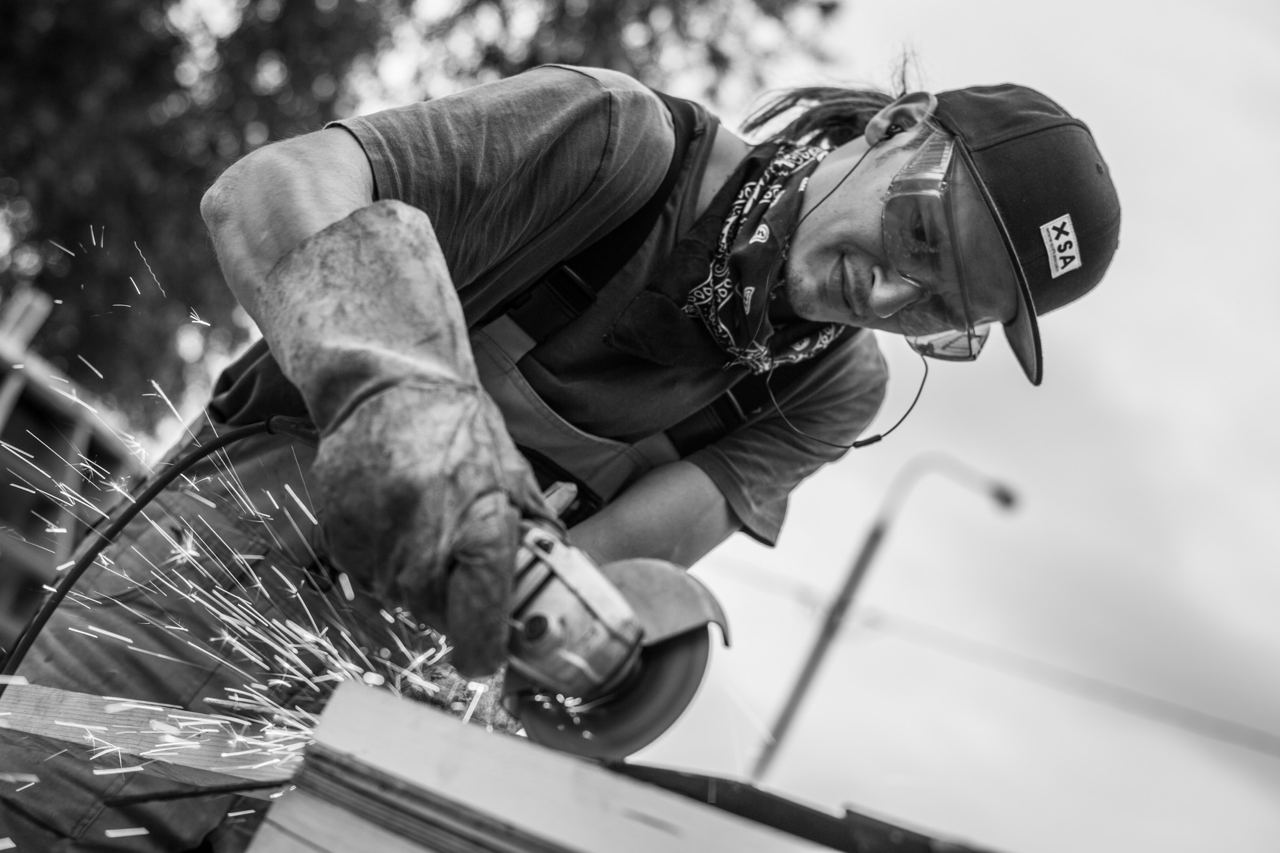 монтаж деревянных скейт парков xsa