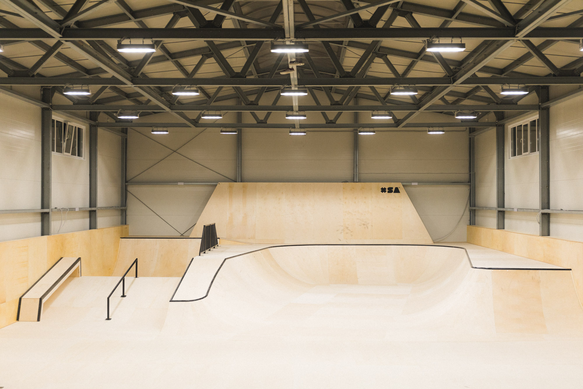 Крытый скейт-парк в Вологде