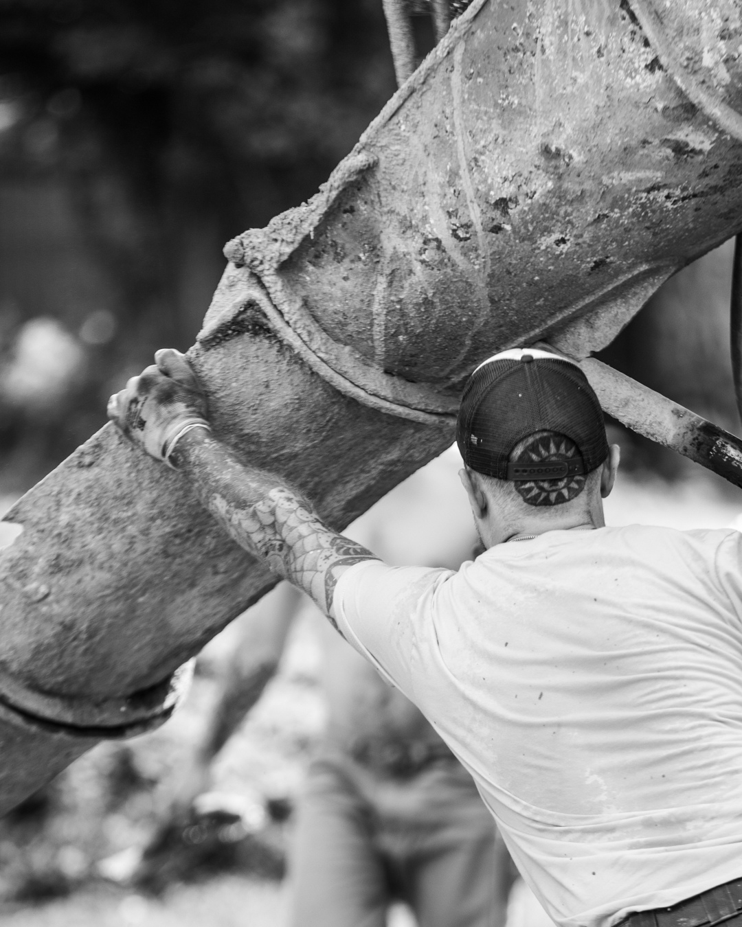 бетонный DIY скейтпарк