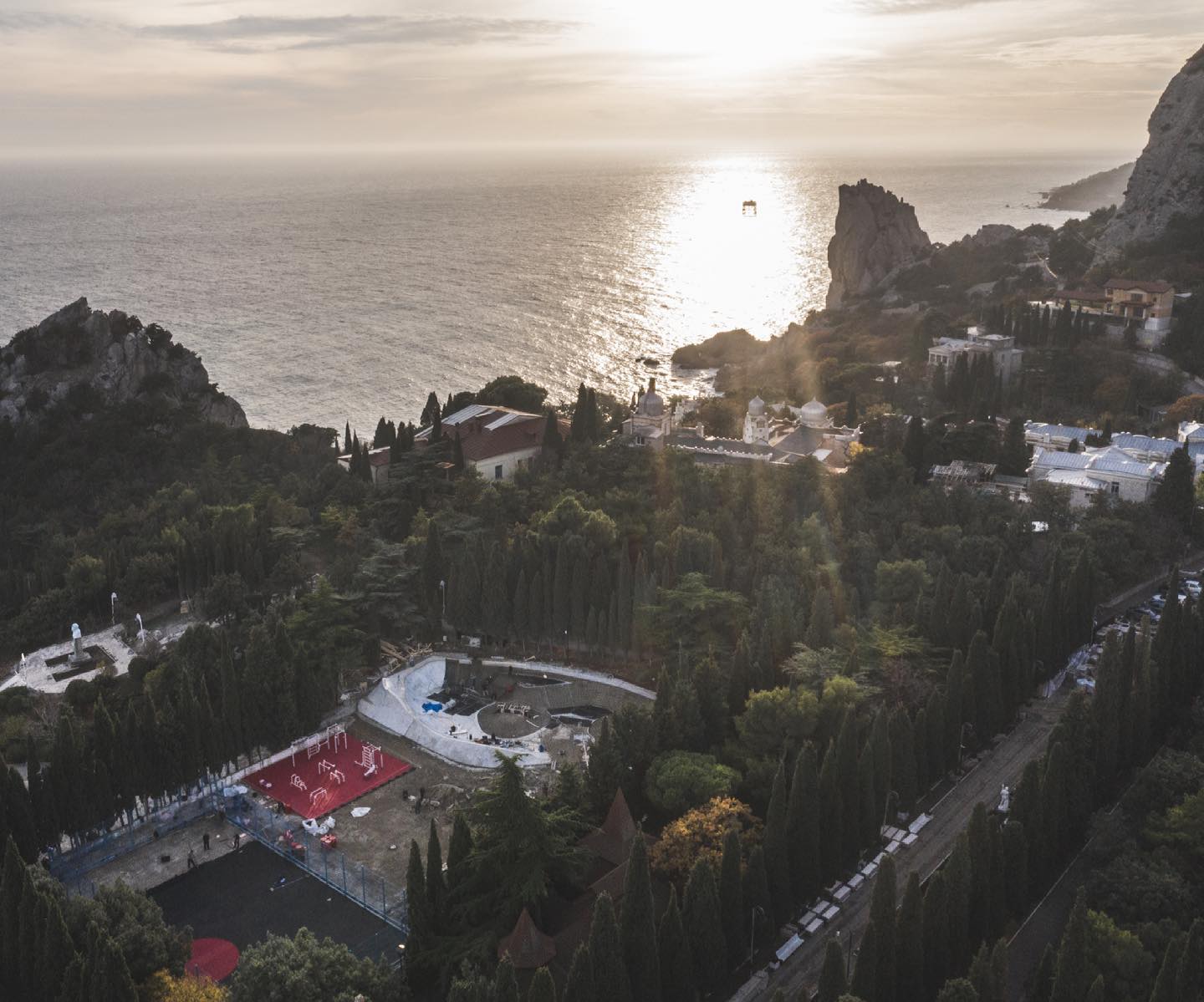 Скейт-плаза в Симеизе