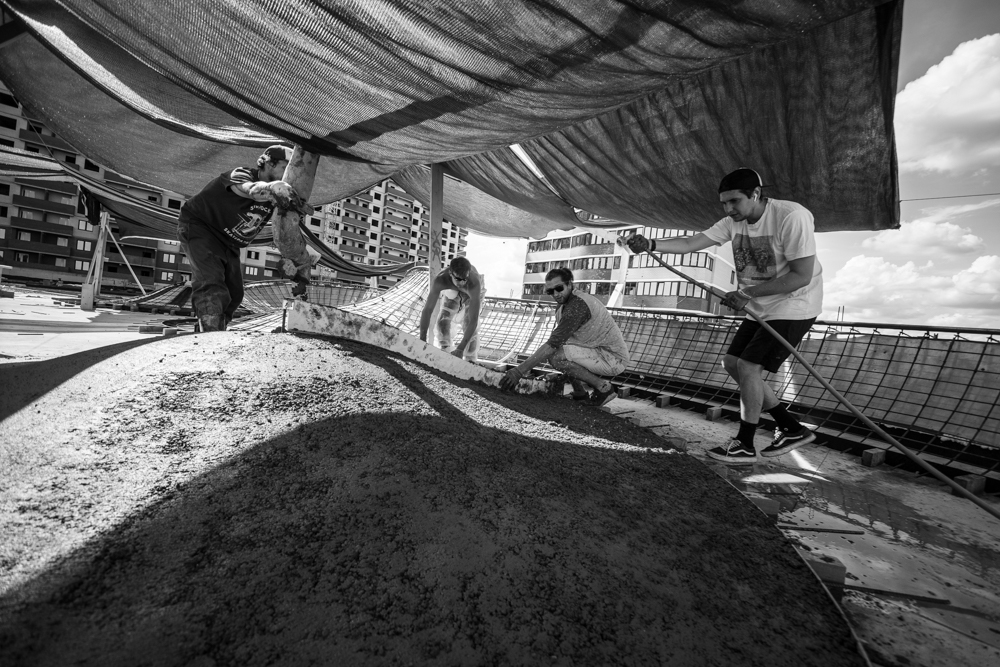 Команда бетонщиков