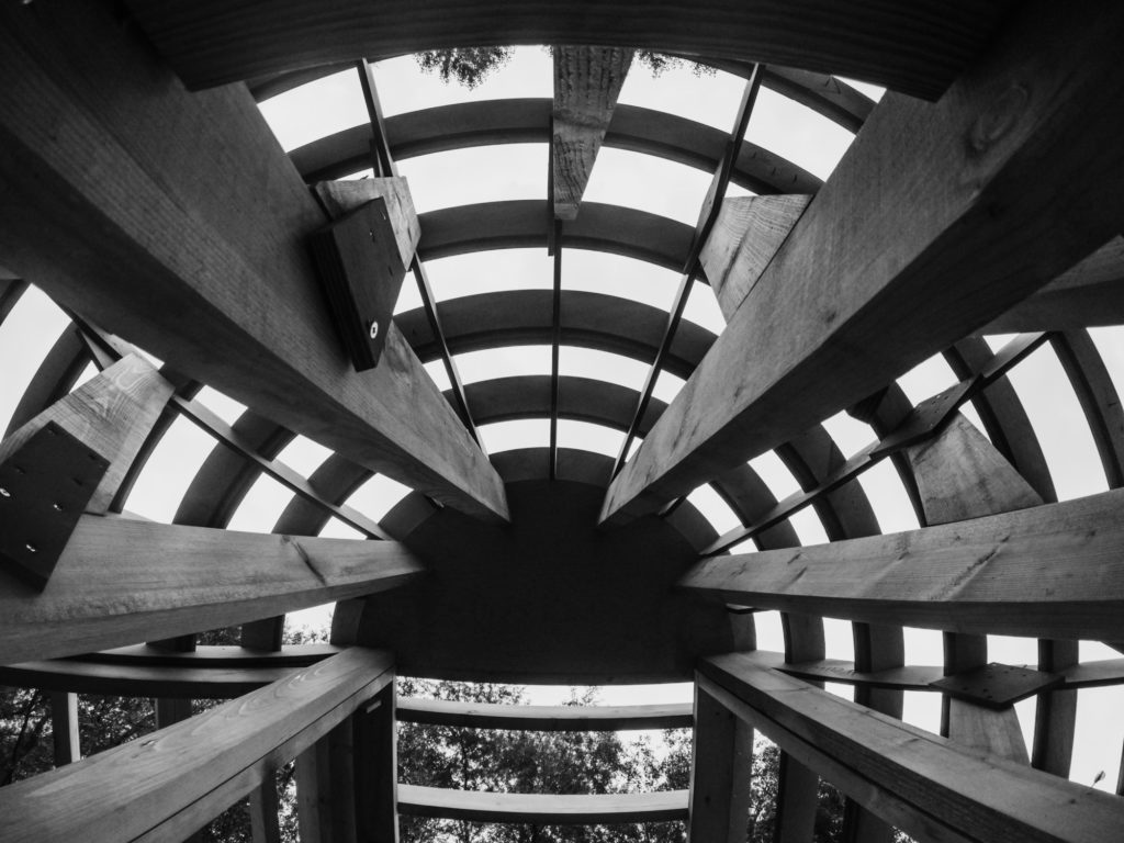 Каркас будущего скейт-парка в москве