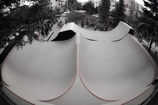 Спайн в BMX парке Сочи