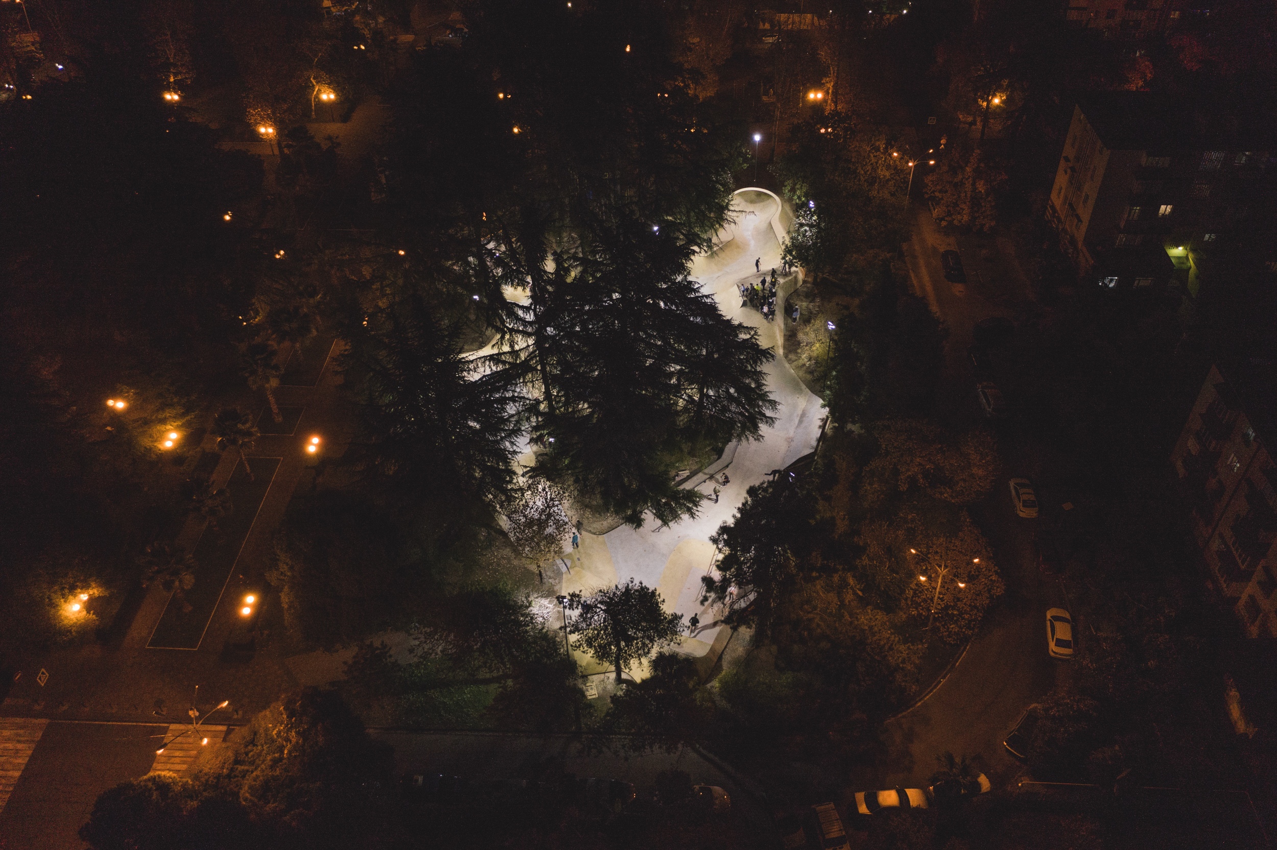 Новый скейт-парк в Сочи.