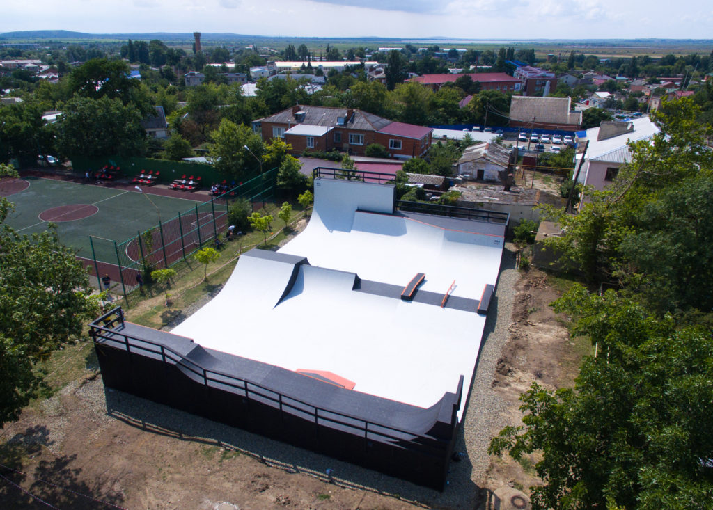 Скейт-парк города Темрюк