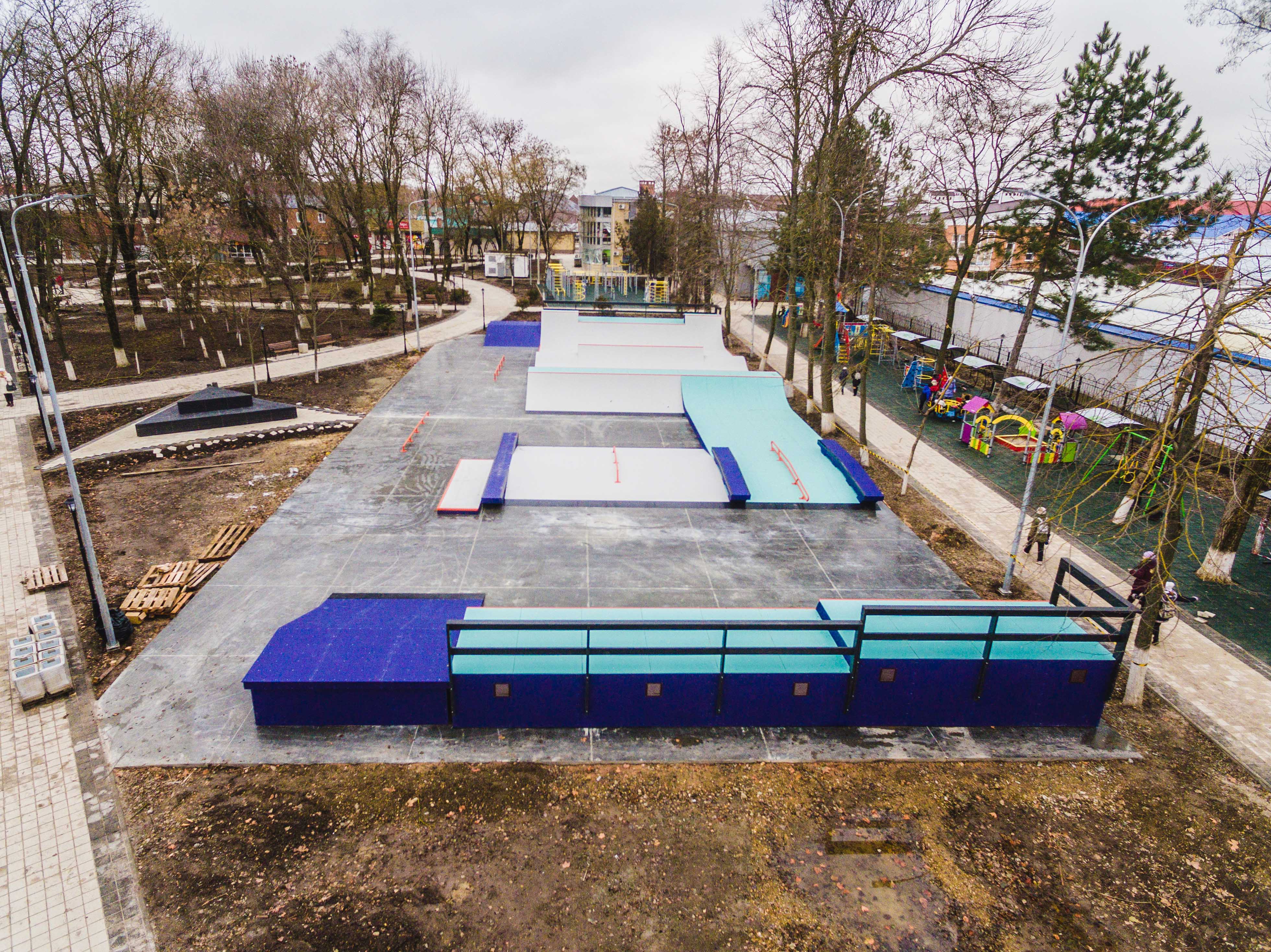 Скейт-парк XSA в Приморско-Ахтарске