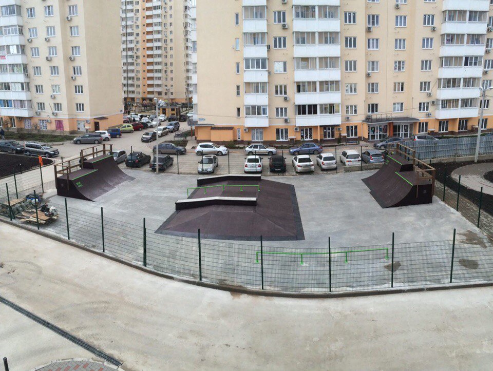 11 по счету краснодарский скейт парк.