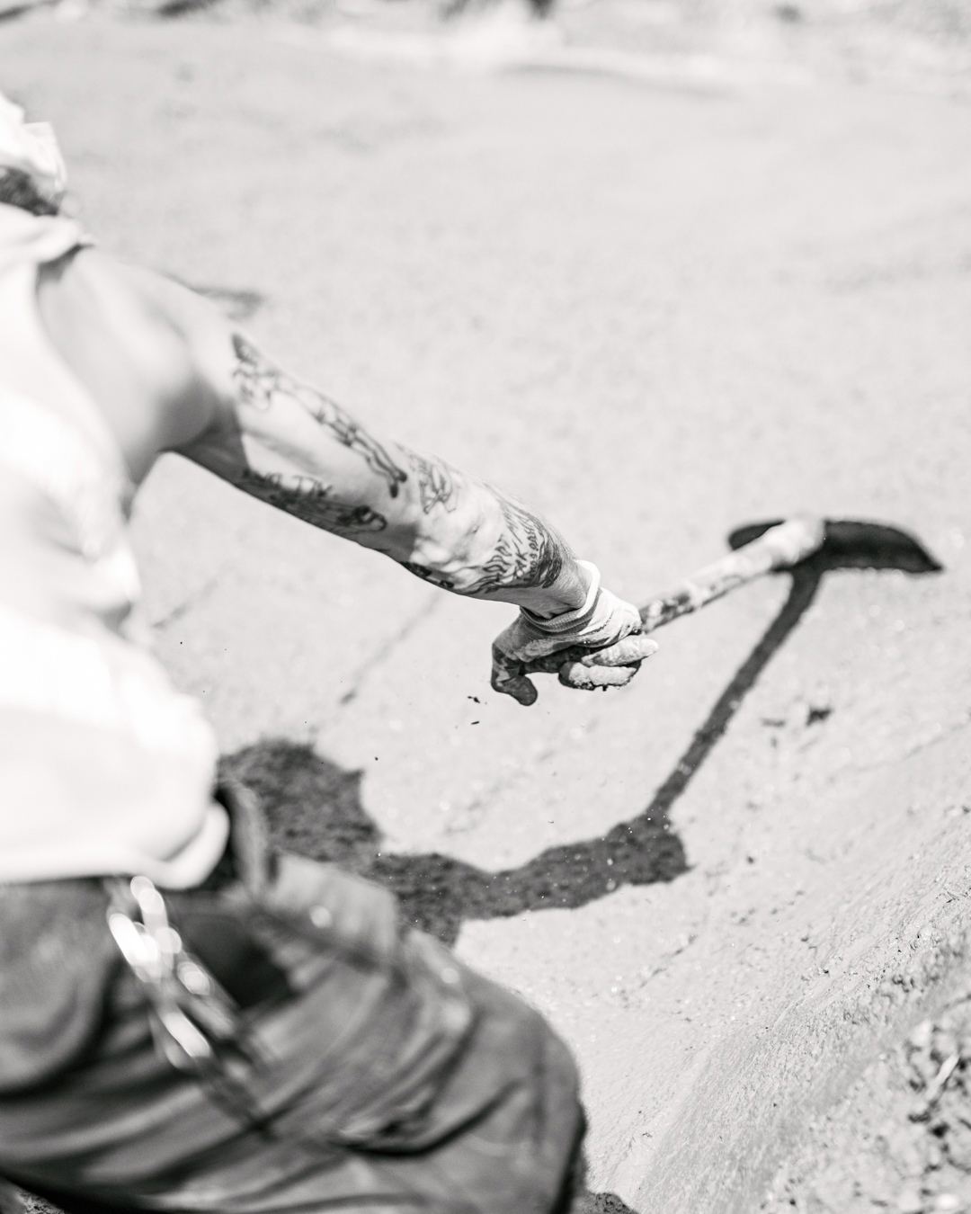 работы в бетонном скейт-парке