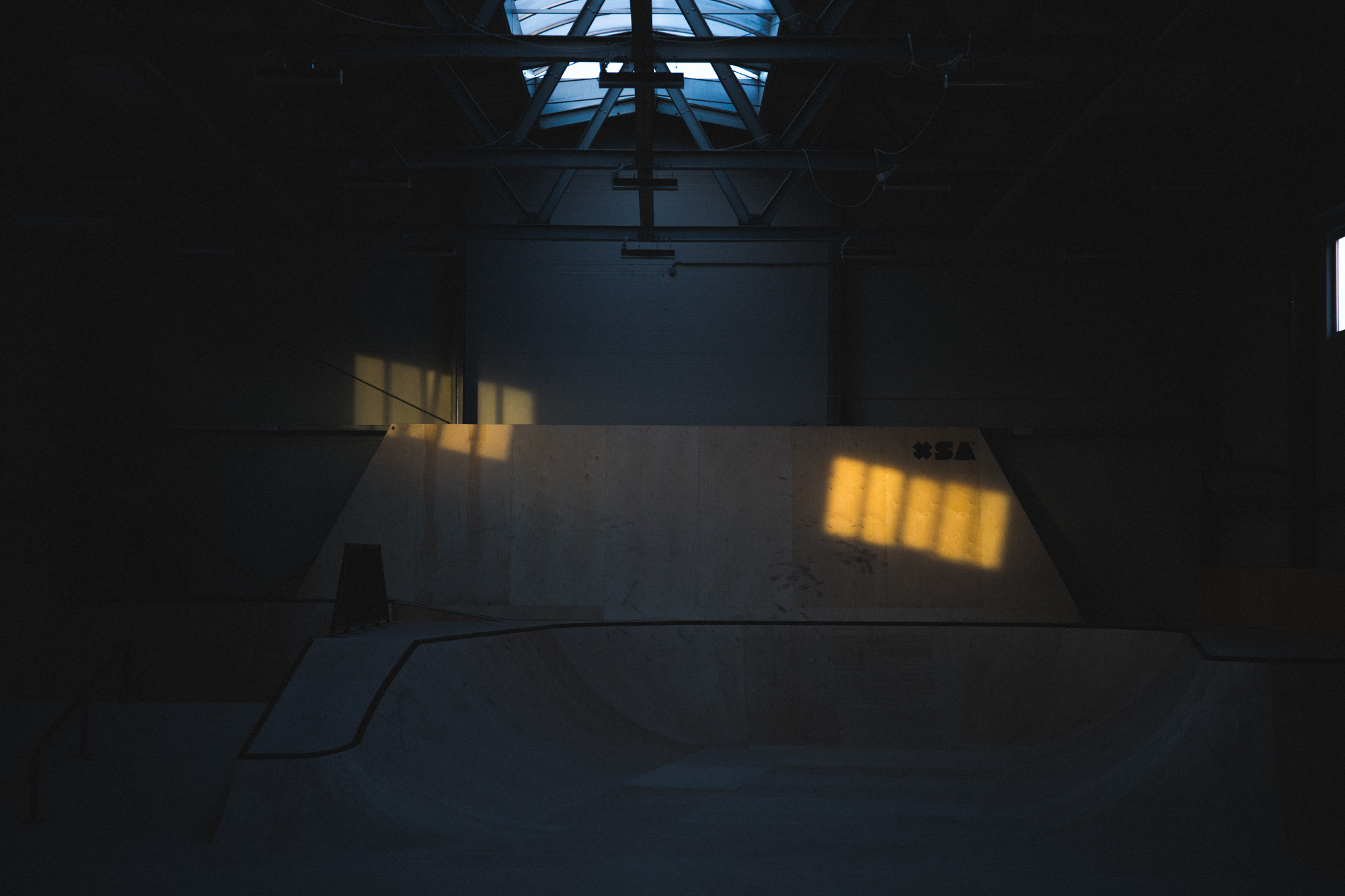 Зона с боулом и воллрайдом