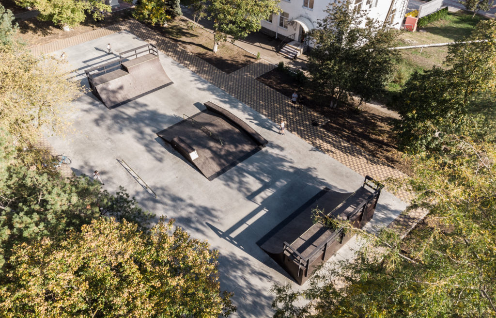 Скейт-парк в станице Нововеличковская