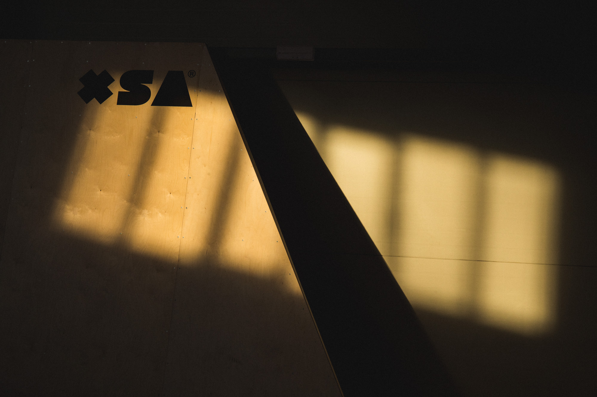 Воллрайд в лучах заката