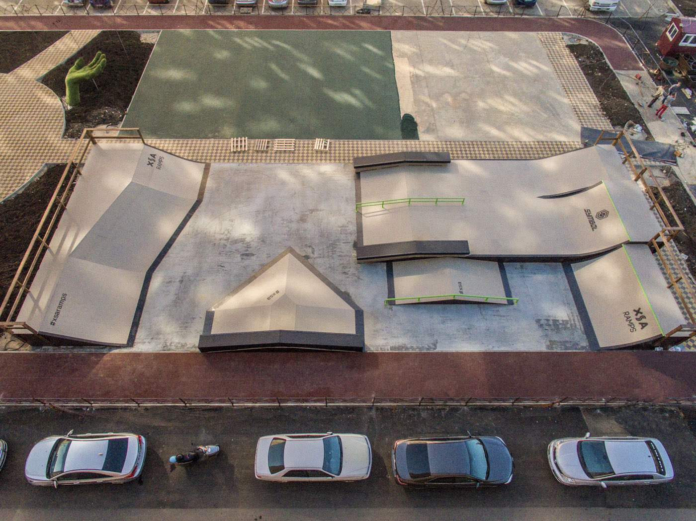 скейт-парк в ЖК "Панорама" Краснодар