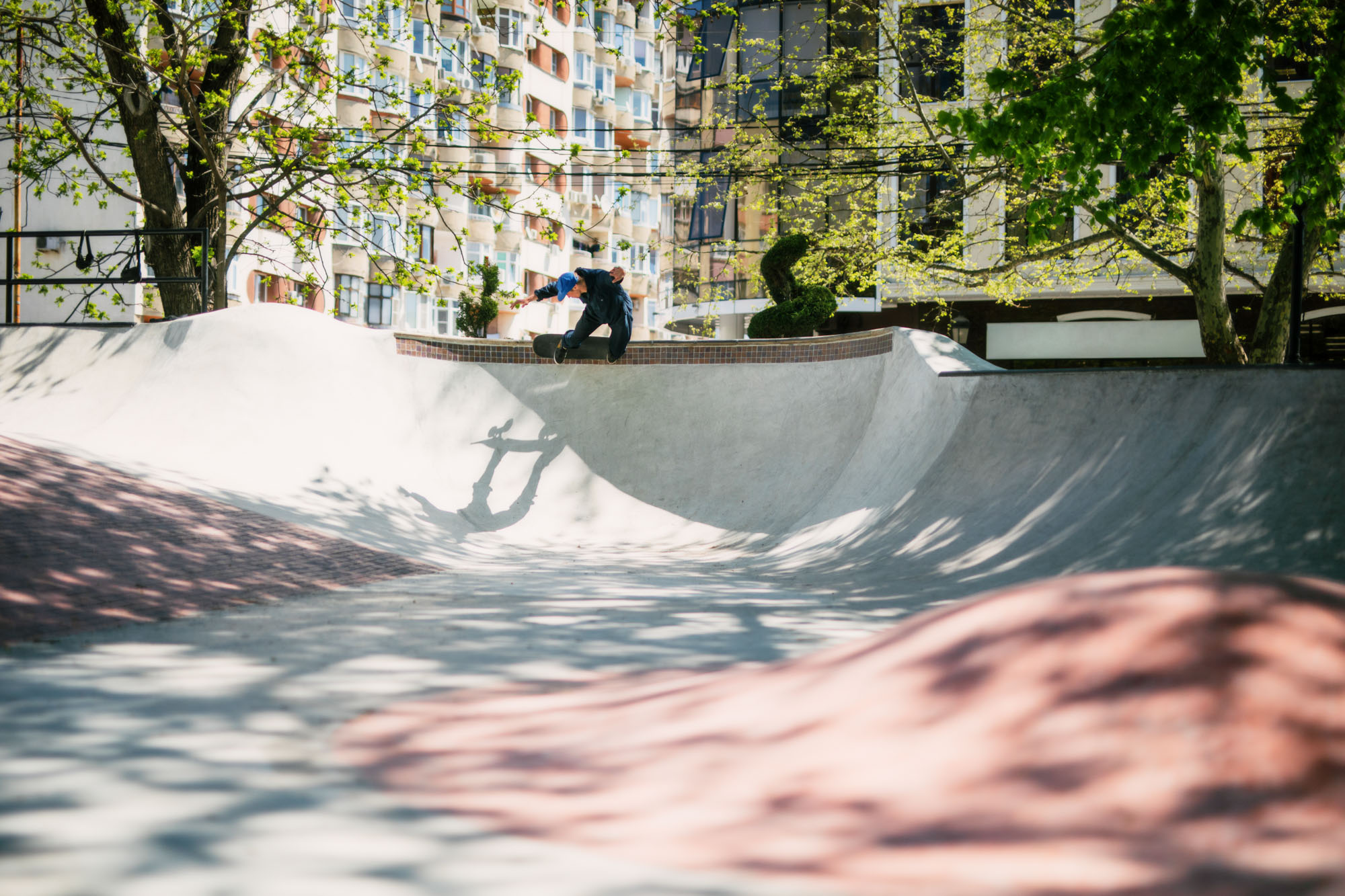 Бетонный скейт-парк в Краснодаре