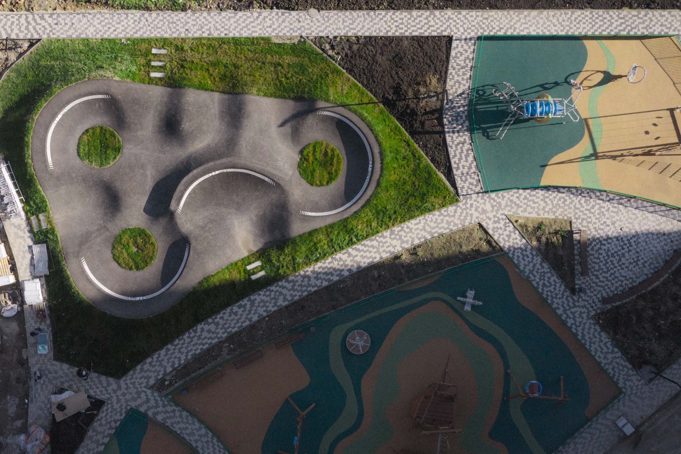 ЖК "Фонтаны" Краснодар. Памп трек