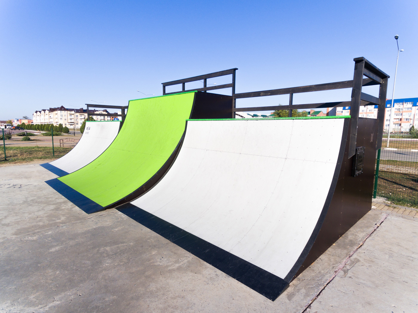 фигура для скейт-парка Квотер