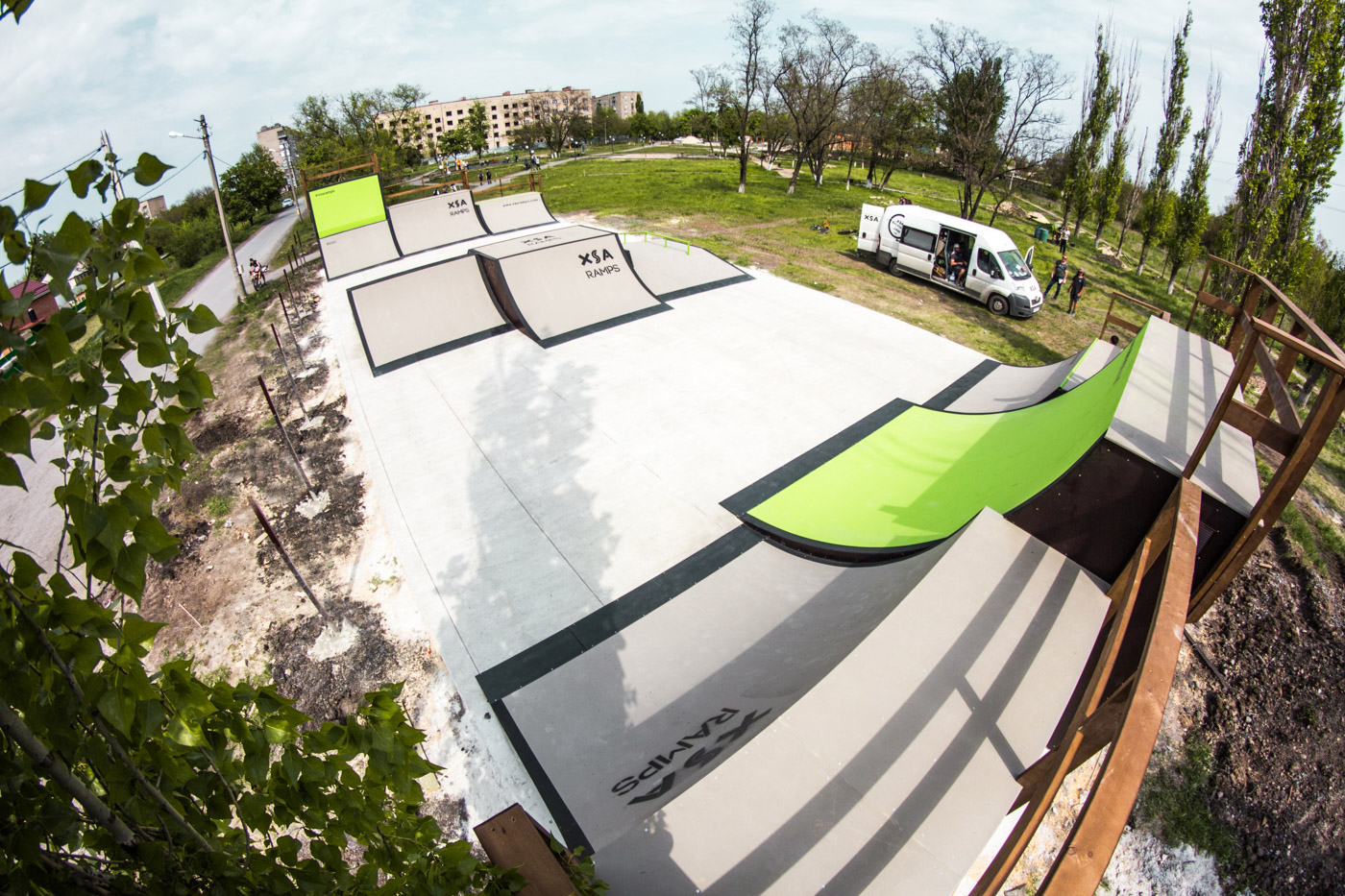 Скейт-парк в городе Шахты