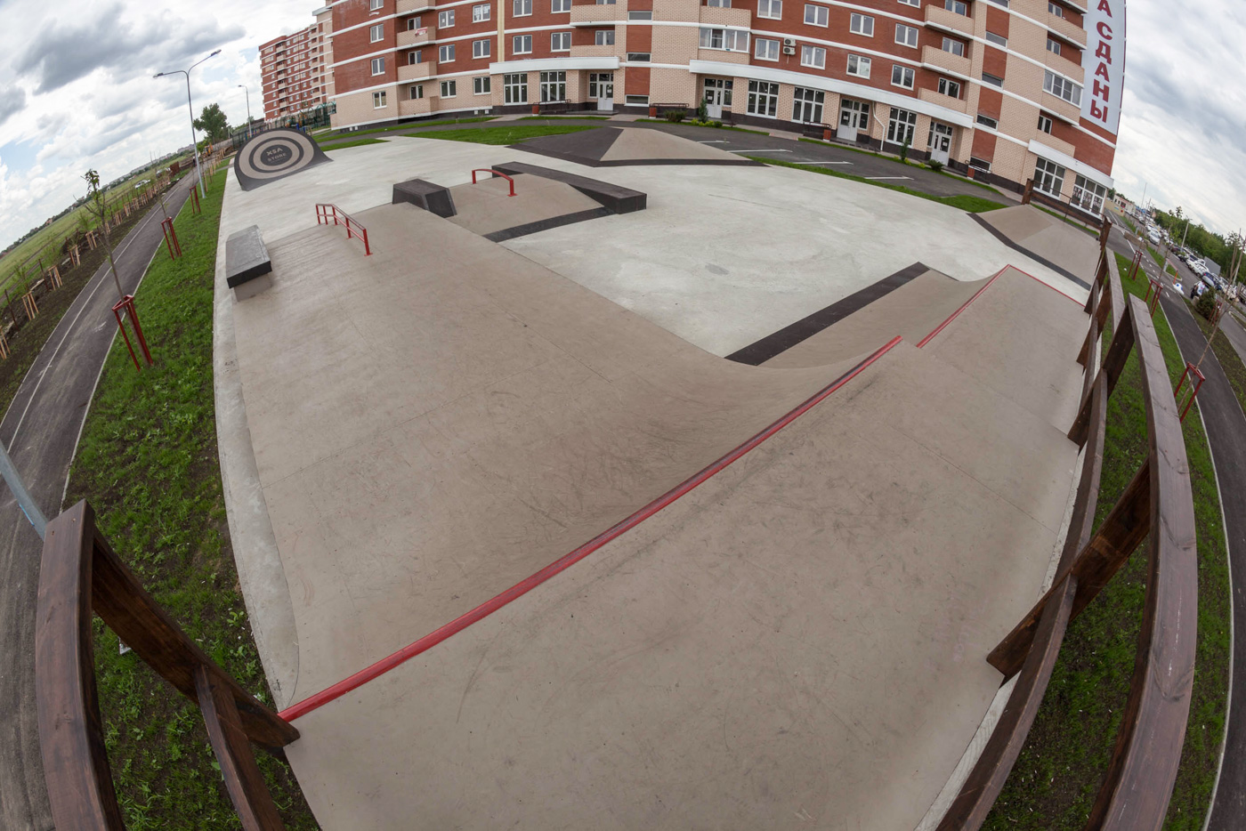 скейт-парк в ЖК "Спортивная деревня". Краснодар