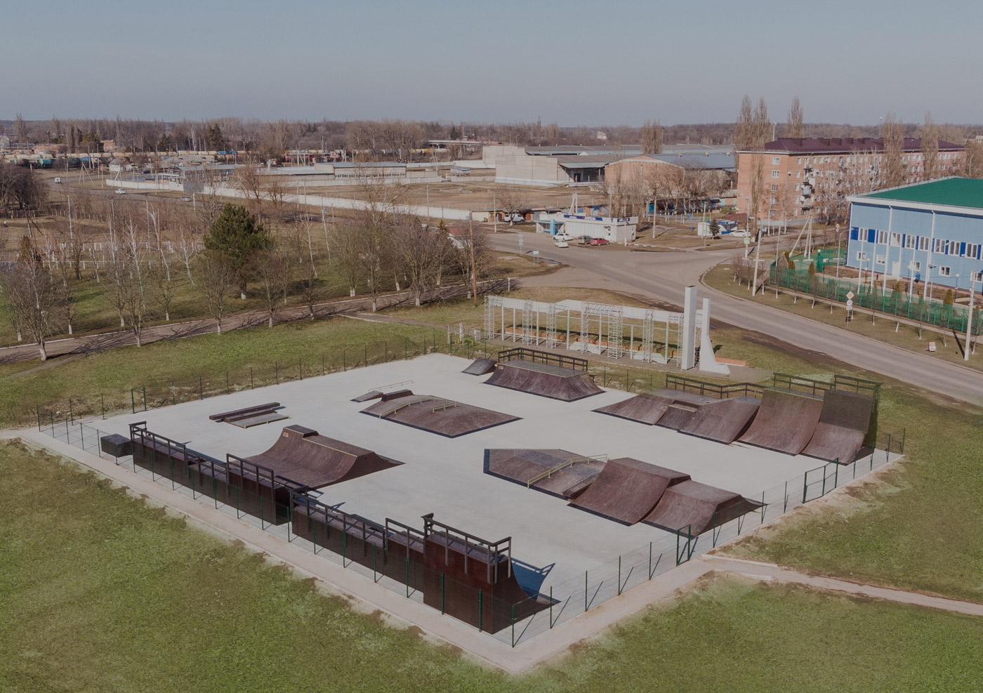 Скейт-парк в Тихорецке