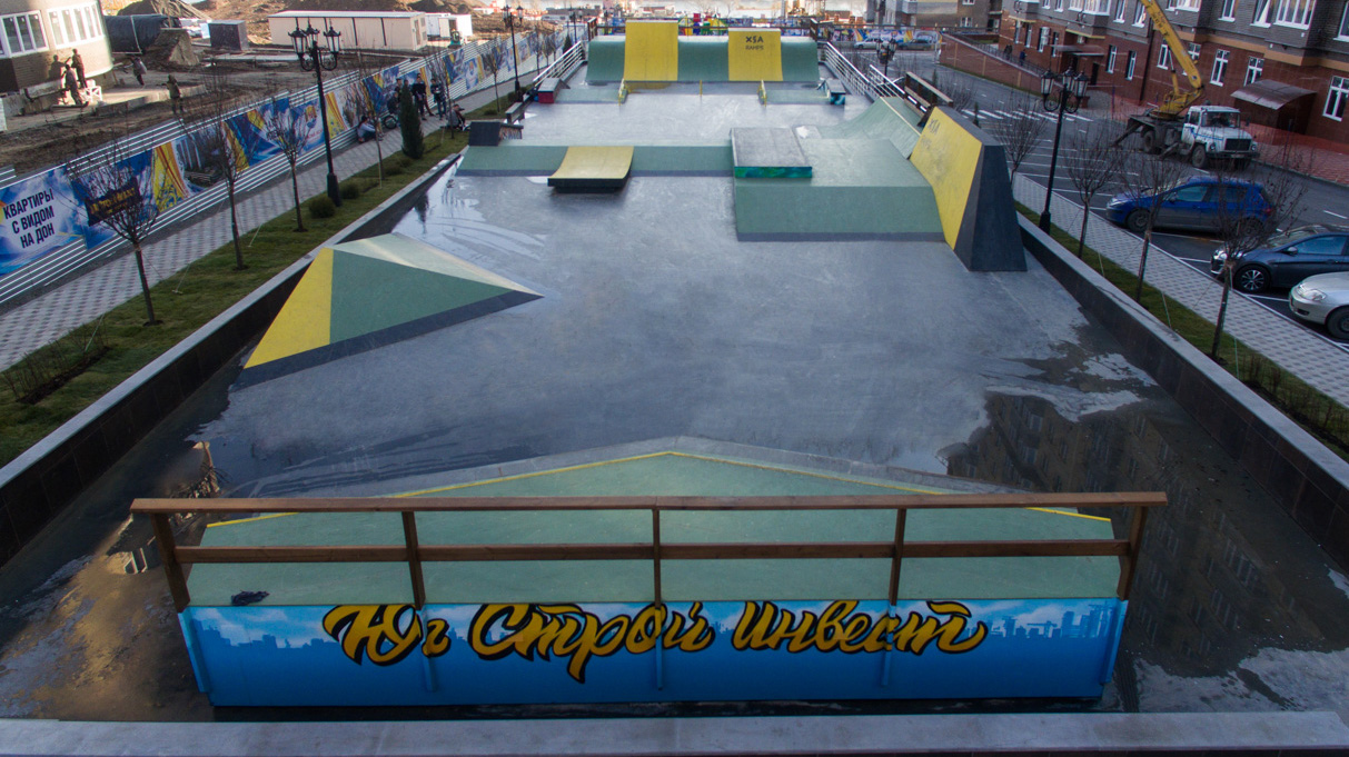 Скейт-плаза XSA Ramps город Ростов-На-Дону