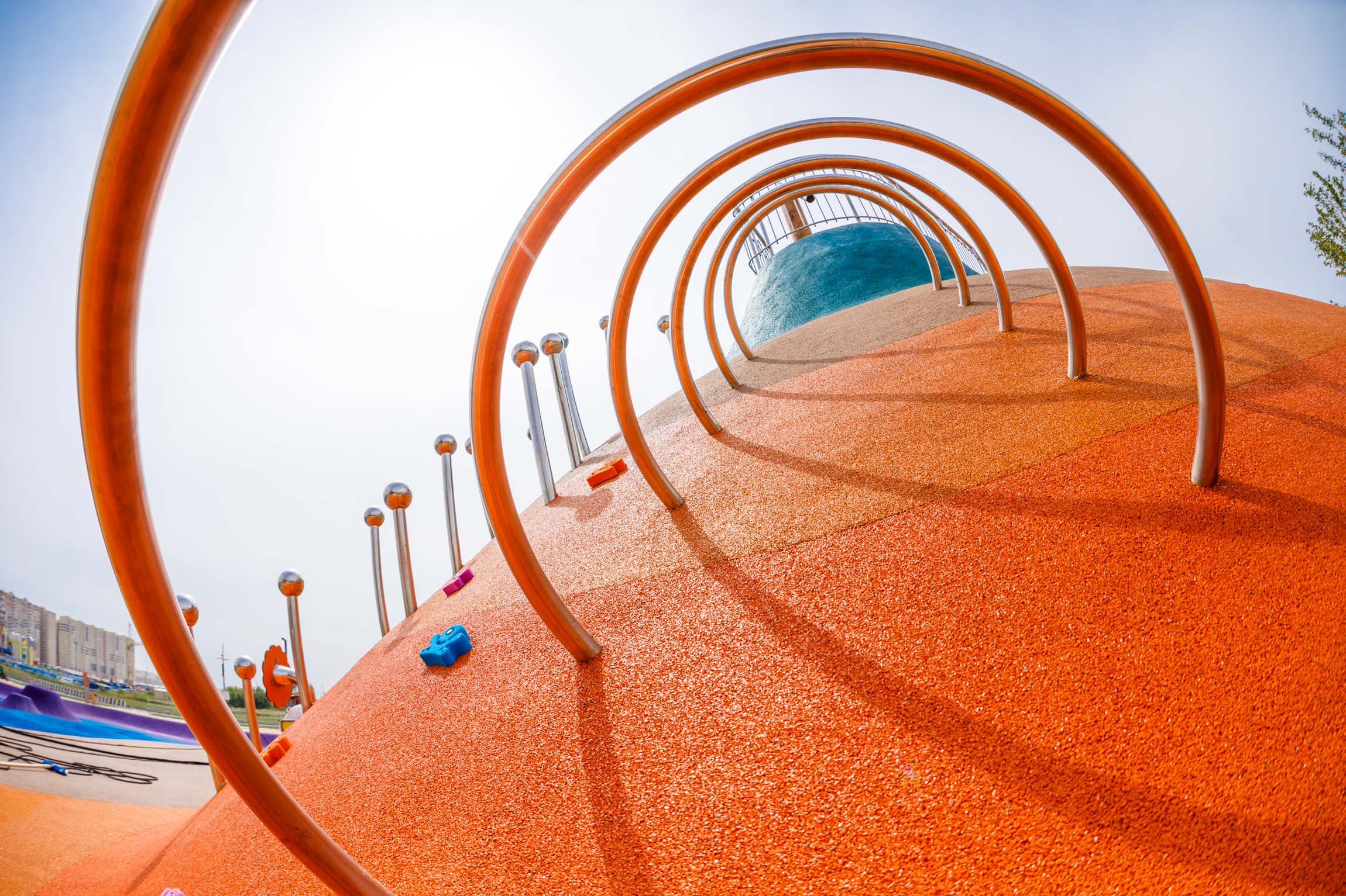 Элементы детской площадки от XSA ramps