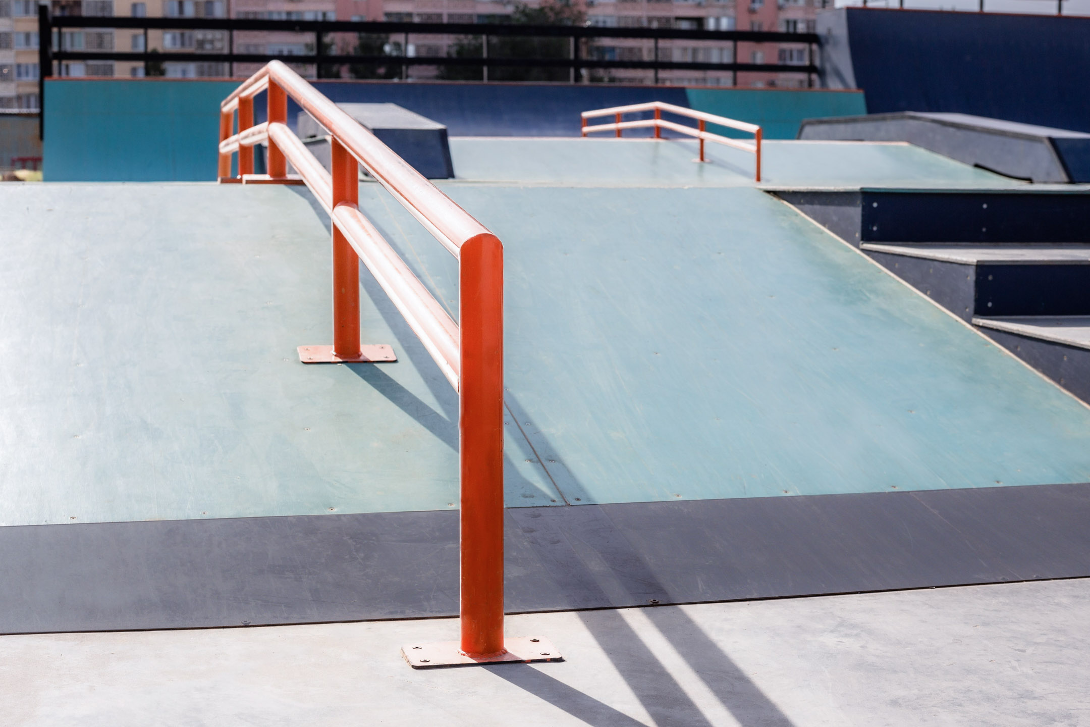 Реил в скейт-парке в Элисте