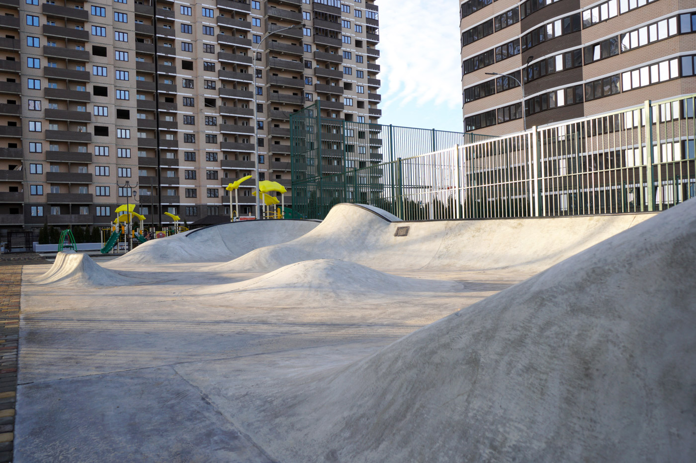 Бетонный скейт-парк Краснодар