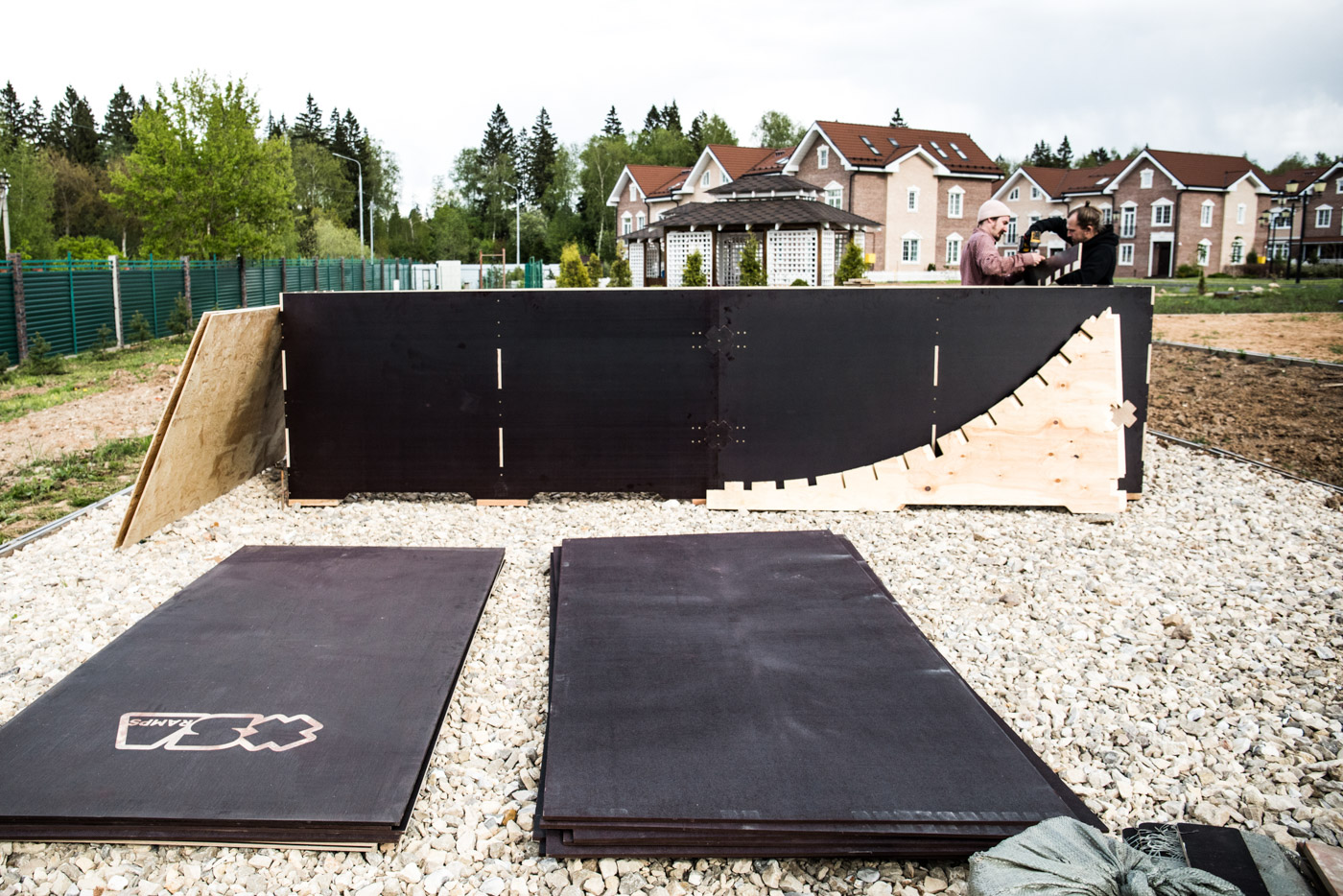 Сборка мини-рампы