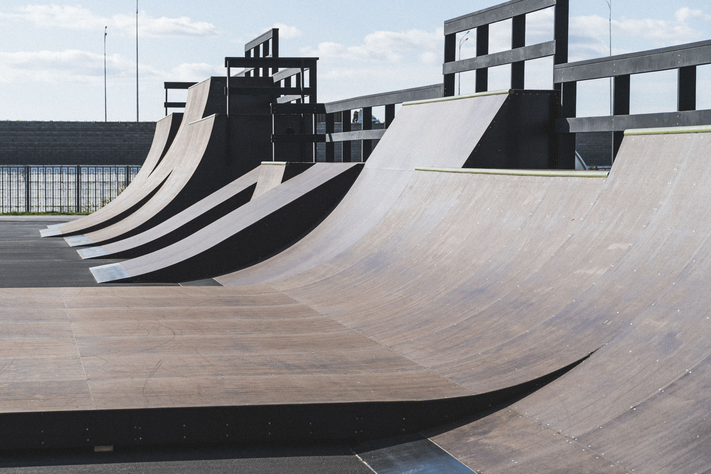 Каркасный скейт-парк в Ростове-на-Дону