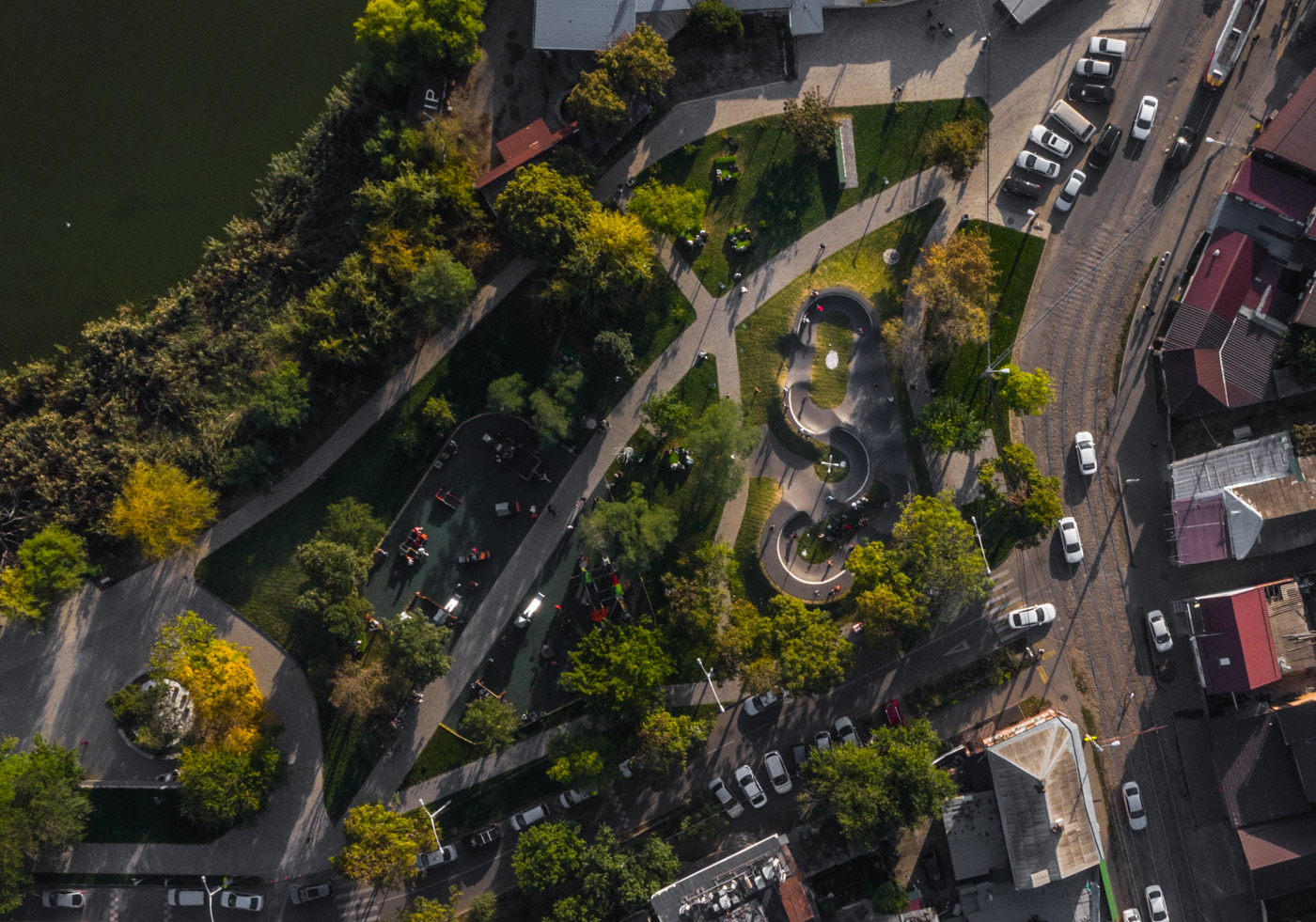 Асфальтовый Памп-трек || Дмитриевский сквер