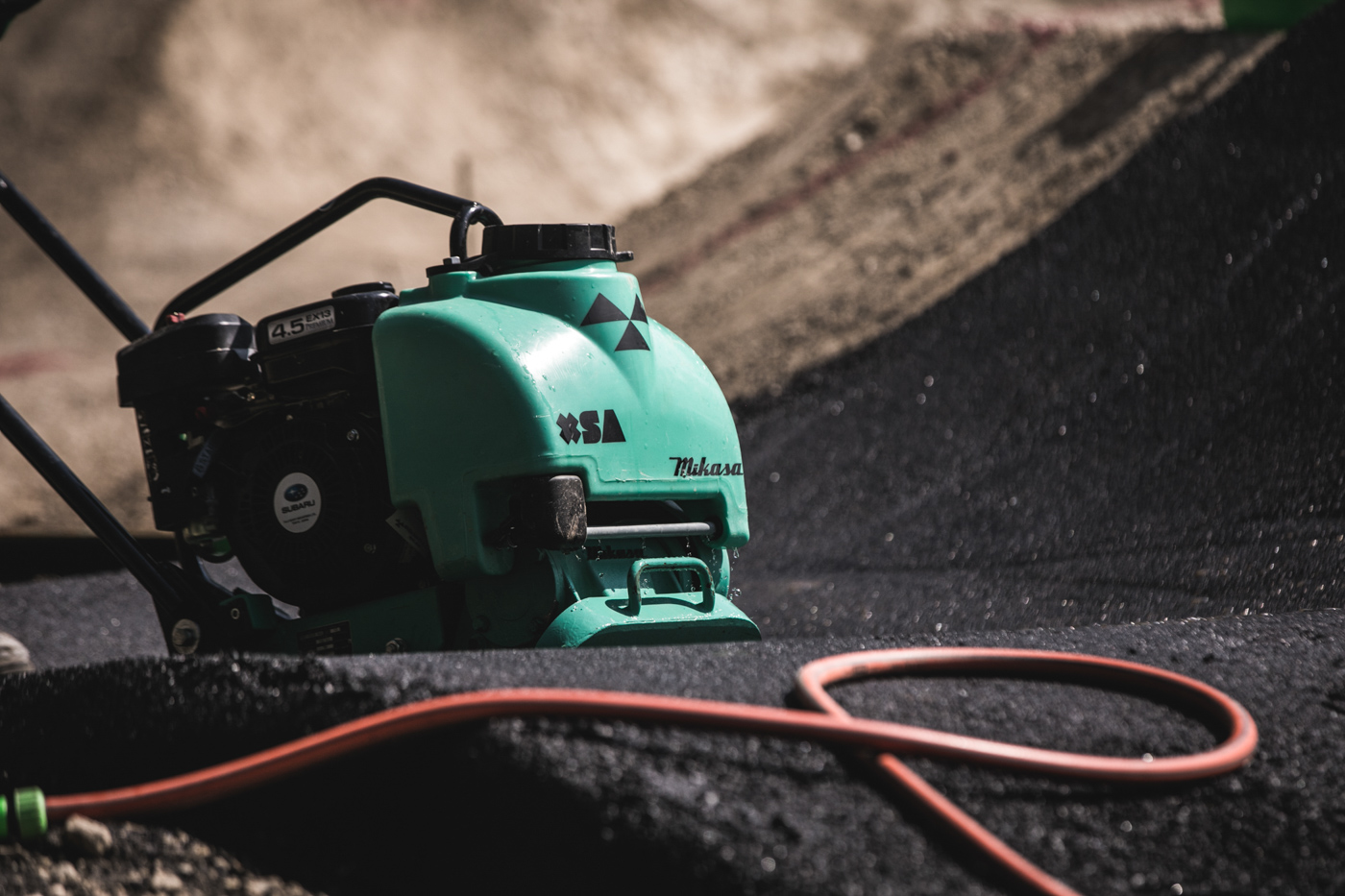 Строительство памп-трека