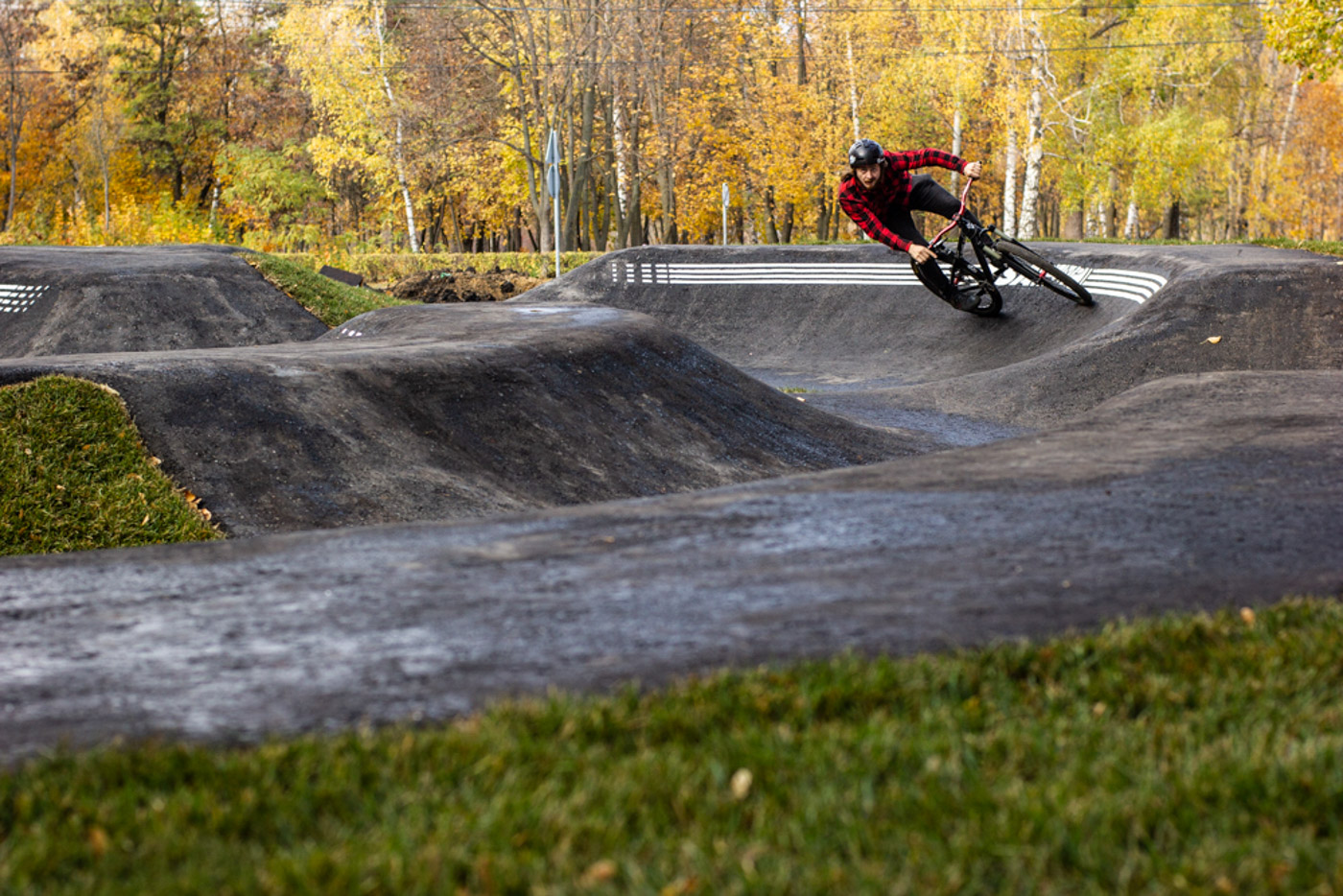 Юлай Шарипов в памп-треке