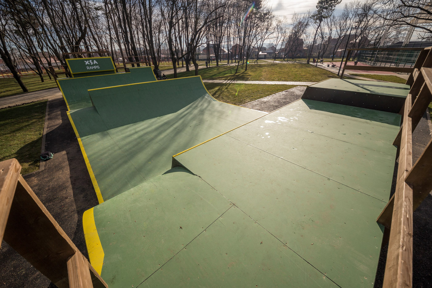 Мини-рампа со спайном в Краснодаре