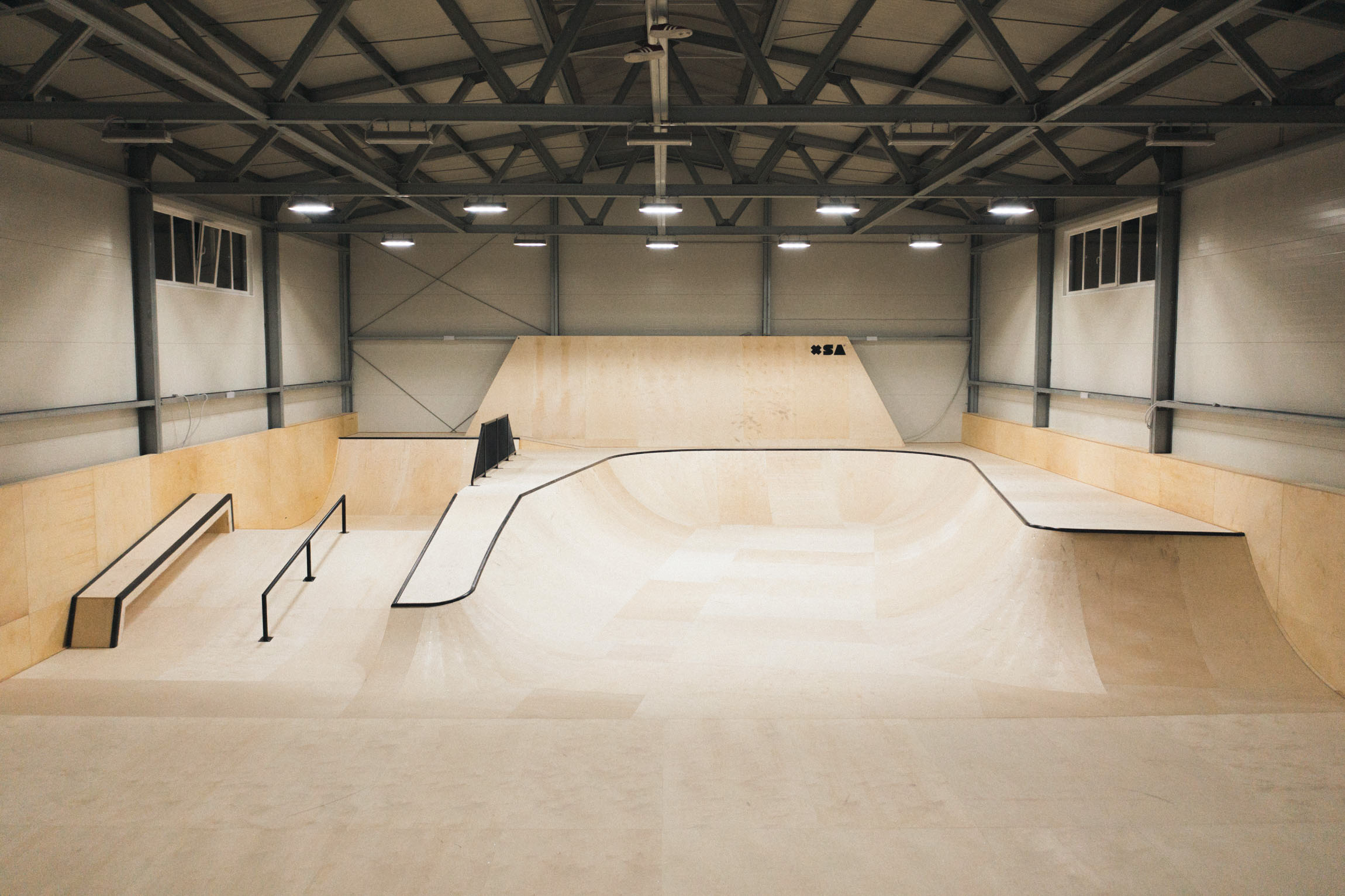 XSA Ramps Крытый каркасный скейт парк в Вологде