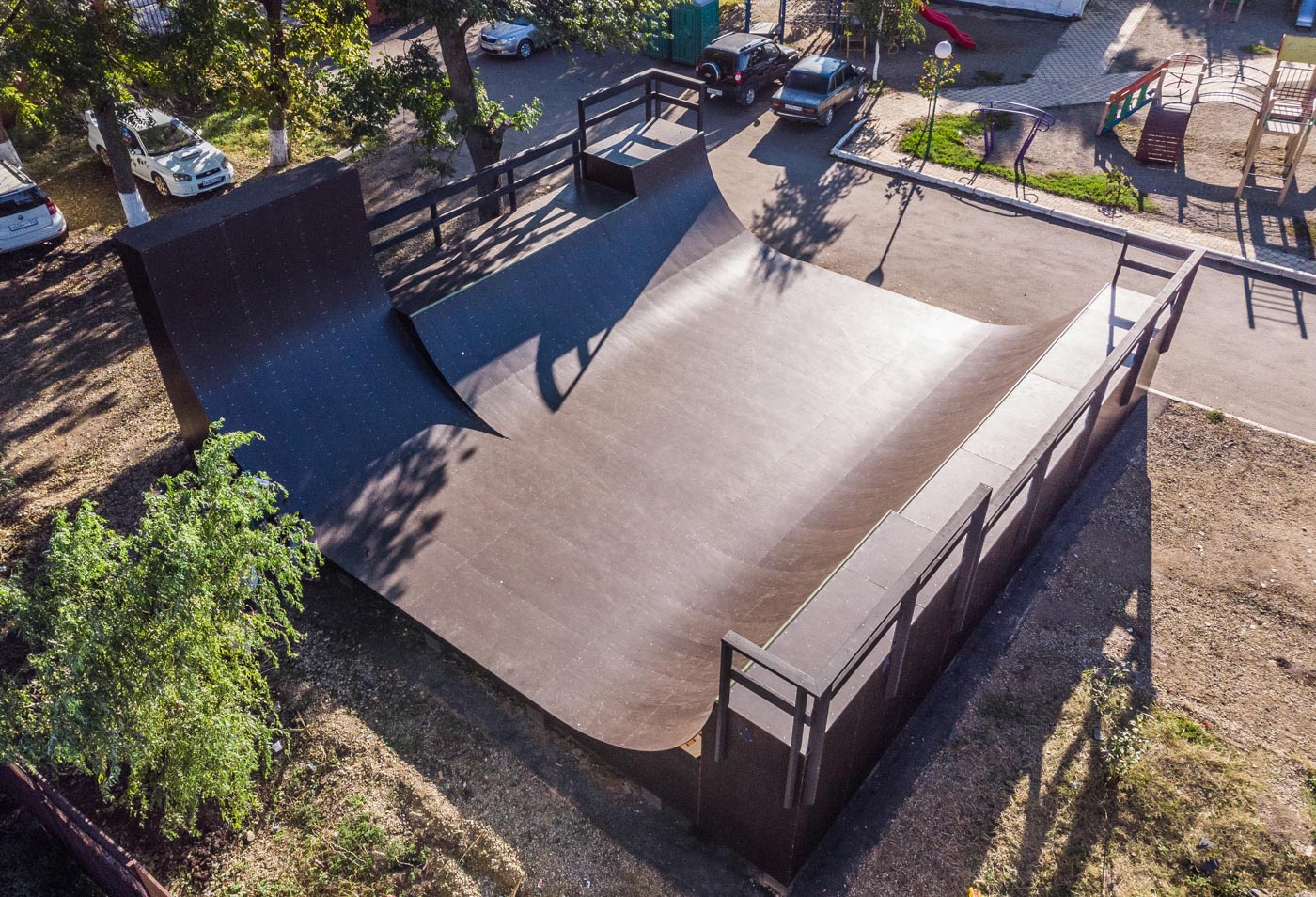 Мини-рампа в станице Новотиторовской