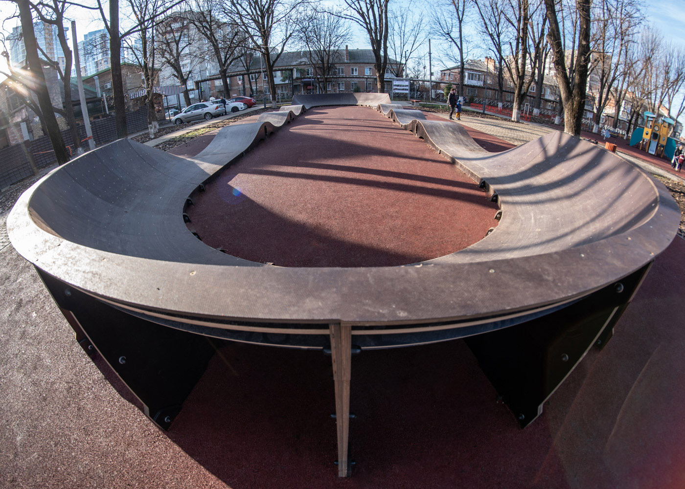 Контрауклон памп-трека