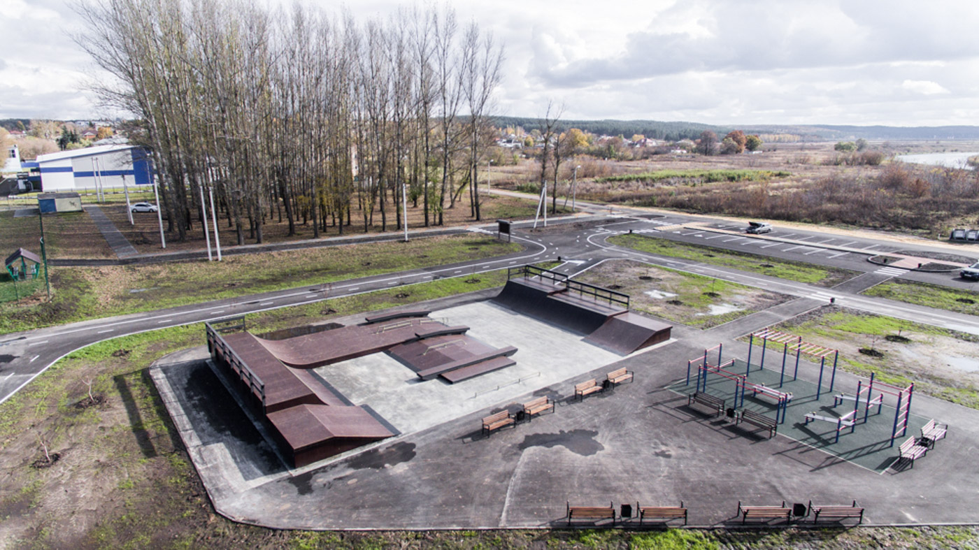 Скейт-парк город Задонск
