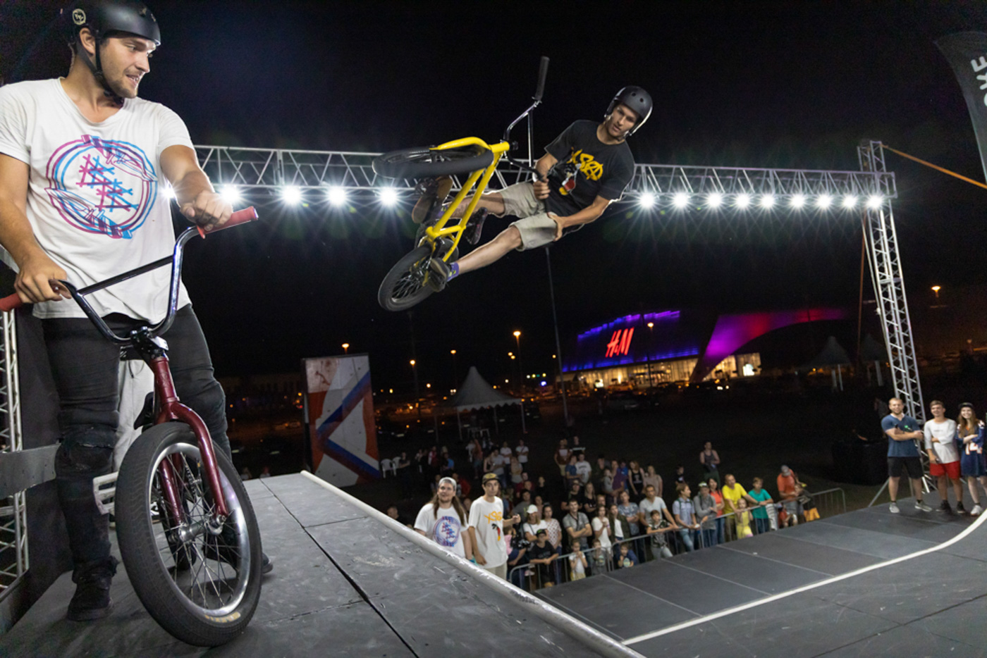 Барспин в мини-рампе