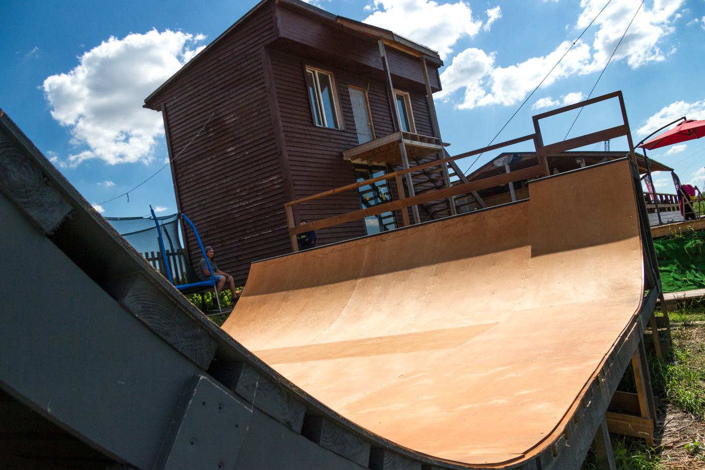 Мини-рампа в South Wake Park Краснодар