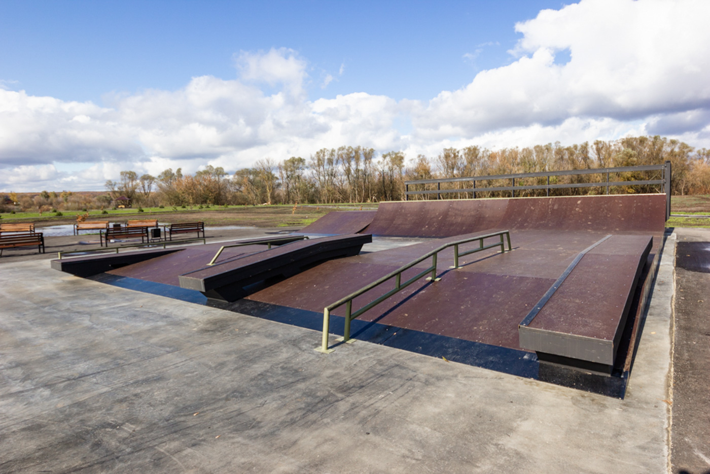 Скейт-парк в Задонске