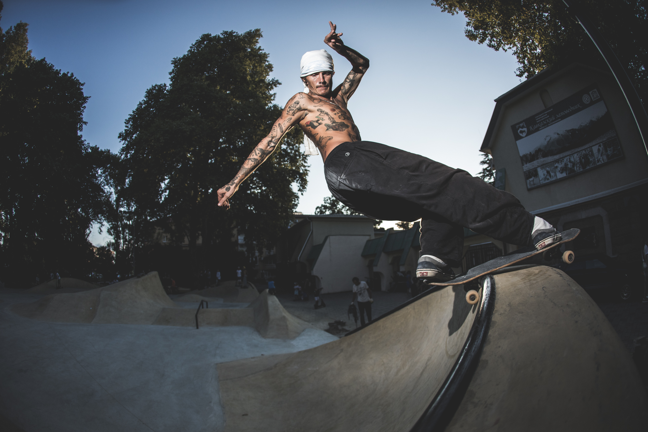 Бордслайд на квотере