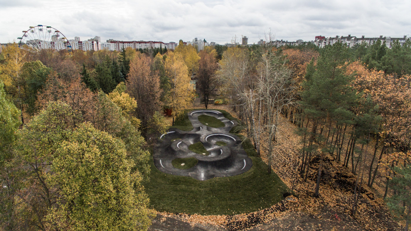 Памп-трек в городе Липецк